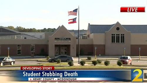A McDonough Middle School student was fatally stabbed over the weekend.