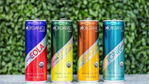Red Bull is launching Organics by Red Bull, using North Carolina as a test market. The sodas are Simply Cola, Bitter Lemon, Tonic Water and Ginger Ale. (Keith Isaacs/Red Bull Content Pool/TNS)