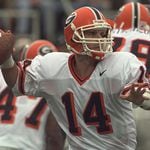 Quarterback Mike Bobo was named to the AJC Super 11 team in 1992 prior to his senior season at Thomasville High School. Bobo played at the University of Georgia until 1997 and will begin the 2022 season at Georgia on the staff of former UGA teammate Kirby Smart.