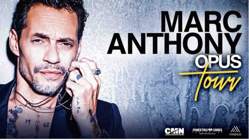 Marc Anthony's tour comes to Atlanta this fall.