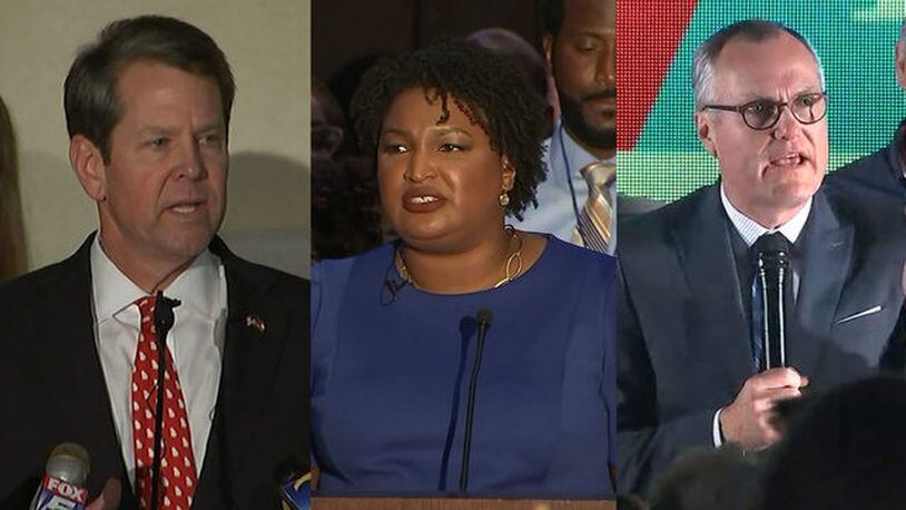<p>Stacey Abrams won the Democratic nomination for governor, while Casey Cagle and Brian Kemp head into a runoff.</p>