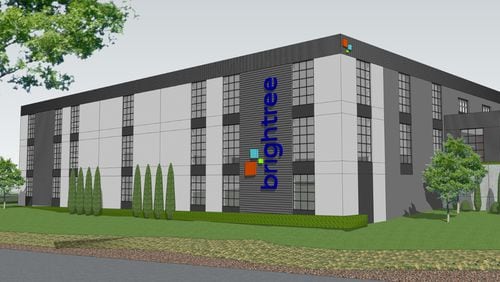 The former Honeywell office and warehouse space in Suwanee’s Technology Park is being redeveloped. Brightree, LLC, a software company, will occupy 60,500 square feet of the redevelopment project. (Courtesy Peachtree Corners)