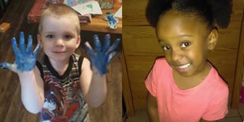 Logan Braatz, 6, and Syari Sanders, 5, were walking to their bus stop Tuesday morning, Jan. 17, 2017 on Gideons Drive when they were attacked by two dogs. Logan died from his injuries. (courtesy of WSB-TV)