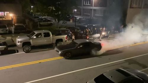 The Atlanta City Council on Monday approved legislation that penalizes people who attend street racing events. (credit: Channel 2 Action News)
