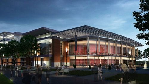 The new Performing Arts Center at City Springs, Sandy Springs, may host performances of the Atlanta Ballet and Atlanta Opera in the spring of 2019, city officials announced. CITY OF SANDY SPRINGS