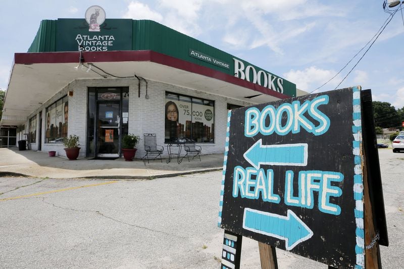 Atlanta Vintage Books in Chamblee is an independent, neighborhood bookstore with 5,000 square feet of 70,000 vintage, rare and used books. BOB ANDRES / BANDRES@AJC.COM