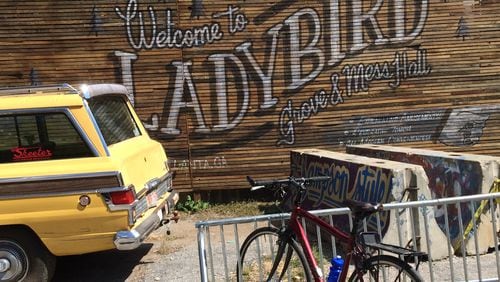 Biker-friendly Ladybird Grove &amp; Mess Hal is one of a number of restaurants accessible from the Beltline.
