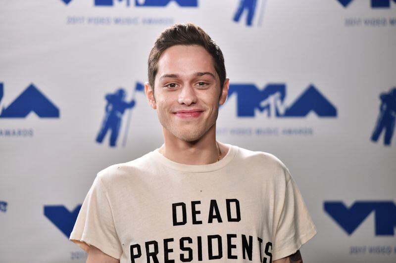 INGLEWOOD, CA - AUGUST 27:  Pete Davidson poses in the press room during the 2017 MTV Video Music Awards at The Forum on August 27, 2017 in Inglewood, California.  (Photo by Alberto E. Rodriguez/Getty Images)
