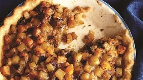 This Sunday Supper Pie is a dish from “Country Cooking from a Redneck Kitchen” by Francine Bryson. Contributed by Sara Remington
