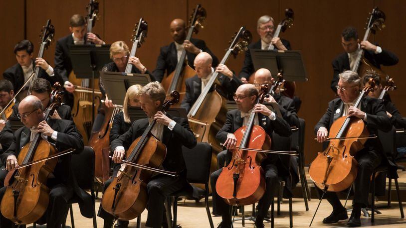 The Atlanta Symphony Orchestra string section had plenty of opportunities to shine Thursday under guest conductor Roberto Abbado. CONTRIBUTED BY RAFTERMAN