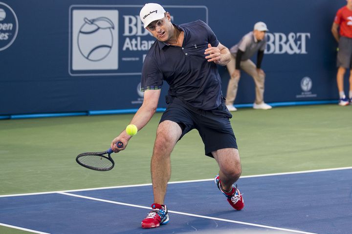 Photos: Ginepri, Roddick meet in BB&T Atlanta Open exhibition