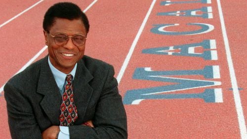 Irv Cross poses at Macalester College in St. Paul, Minn., in April 8, 1999. Cross, the former NFL defensive back who became the first Black man to work full-time as a sports analyst on national television, died Sunday, Feb. 28, 2021. He was 81. The Philadelphia Eagles, the team Cross spent six of his nine NFL seasons with, said Cross' son, Matthew, confirmed his father died near his home in Roseville, Minn. (Ann Heisenfelt/Star Tribune via AP)