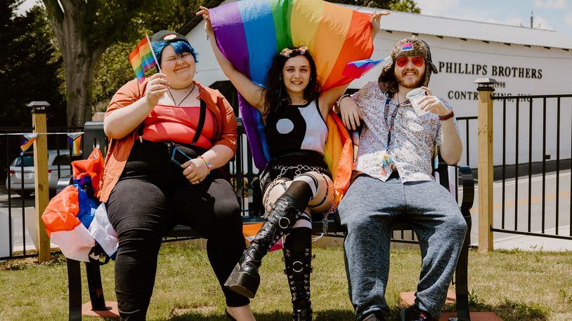 An estimated 750 people attended Hartwell Pride at Railroad Street Park on April 15. Courtesy of Kali Thomas Photography.