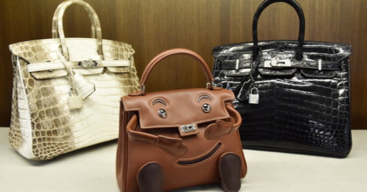 World's most expensive handbag sells in Hong Kong for over US$377,000 – a  Hermès white crocodile Birkin