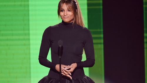 LOS ANGELES, CA - NOVEMBER 20: Singer Ciara speaks onstage during the 2016 American Music Awards at Microsoft Theater on November 20, 2016 in Los Angeles, California. (Photo by Kevin Winter/Getty Images)
