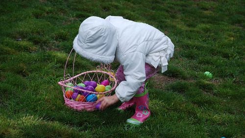 The City of Johns Creek will host an Easter egg hunt for special needs children at Newtown Park, on the Park Place Event Lawn.