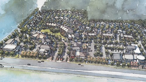 A developer is seeking to build a project calling for 70 residences and restaurant and retail on Old Lost Mountain and Macland roads in West Cobb.