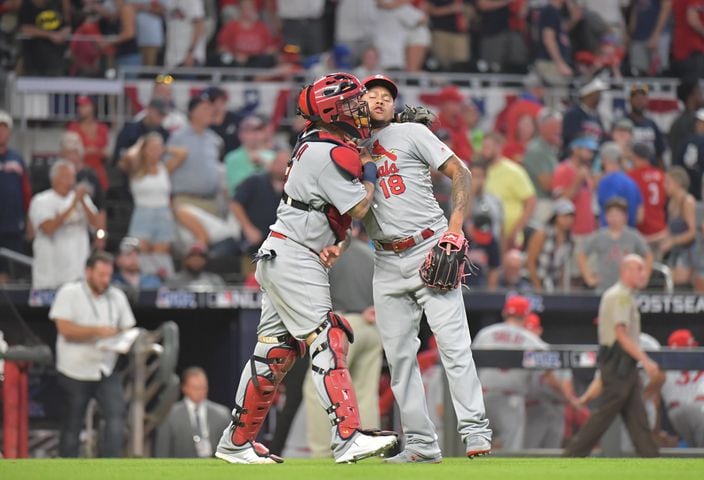 Photos: Braves drop Game 1 to the Cardinals