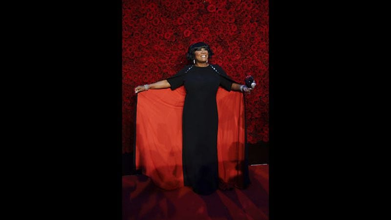 Patti LaBelle poses for a photo on the red carpet at the grand opening of Tyler Perry Studios on Saturday, Oct. 5, 2019, in Atlanta. (Photo by Elijah Nouvelage/Invision/AP) 