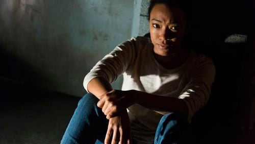 Sonequa Martin-Green as Sasha Williams - The Walking Dead _ Season 7, Episode 15 - Photo Credit: Gene Page/AMC