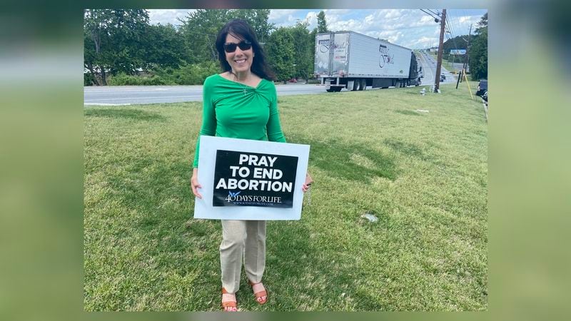 Peggy Desiderio, a Realtor who lives in Kennesaw, said she's prayed for years that the high court would one day overturn Roe v. Wade.