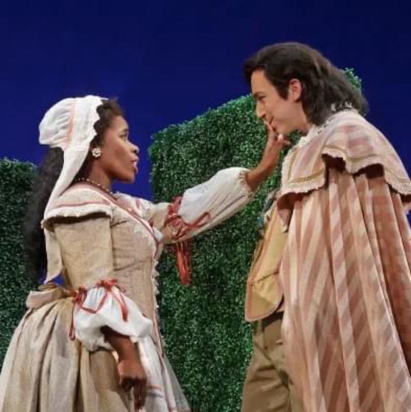 Jasmine Habersham as Nanetta in "Falstaff" with the Berkshire Opera.