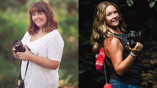 The photo of Jennifer Mehling on the left was taken in 2018. She changed her exercise routine in August 2020 and then changed her eating habits a few months later, based on what she learned from the book "Bright Line Eating." The photo on the right was taken this August. (All photos contributed by Jennifer Mehling).