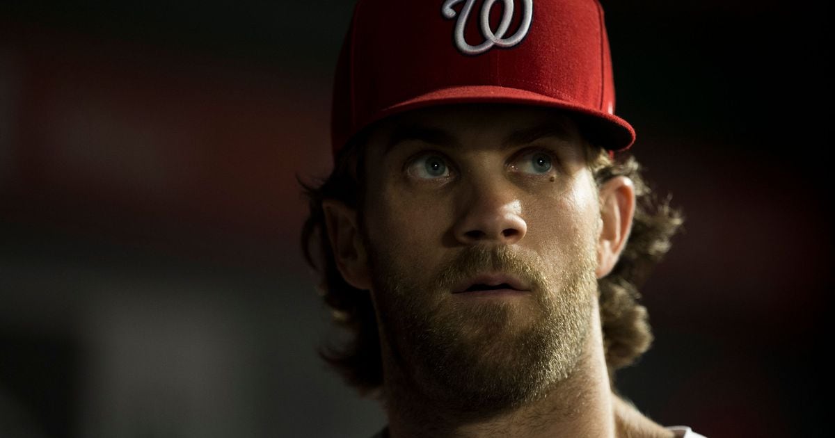 Bryce Harper appears to be rocking cornrows now for some reason