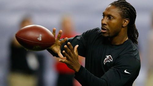 Wide receiver Roddy White played for the Falcons for a decade.