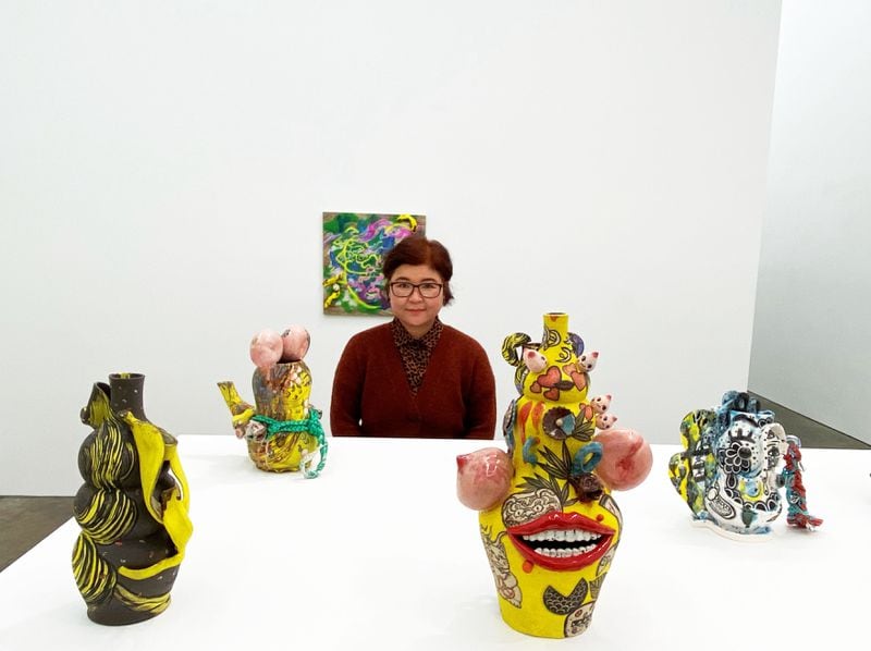 Atlanta-based artist Jiha Moon has enjoyed national success for her ceramic works that deal with her blended identity as an Asian-American living in Atlanta.
(Courtesy of Jiha Moon)