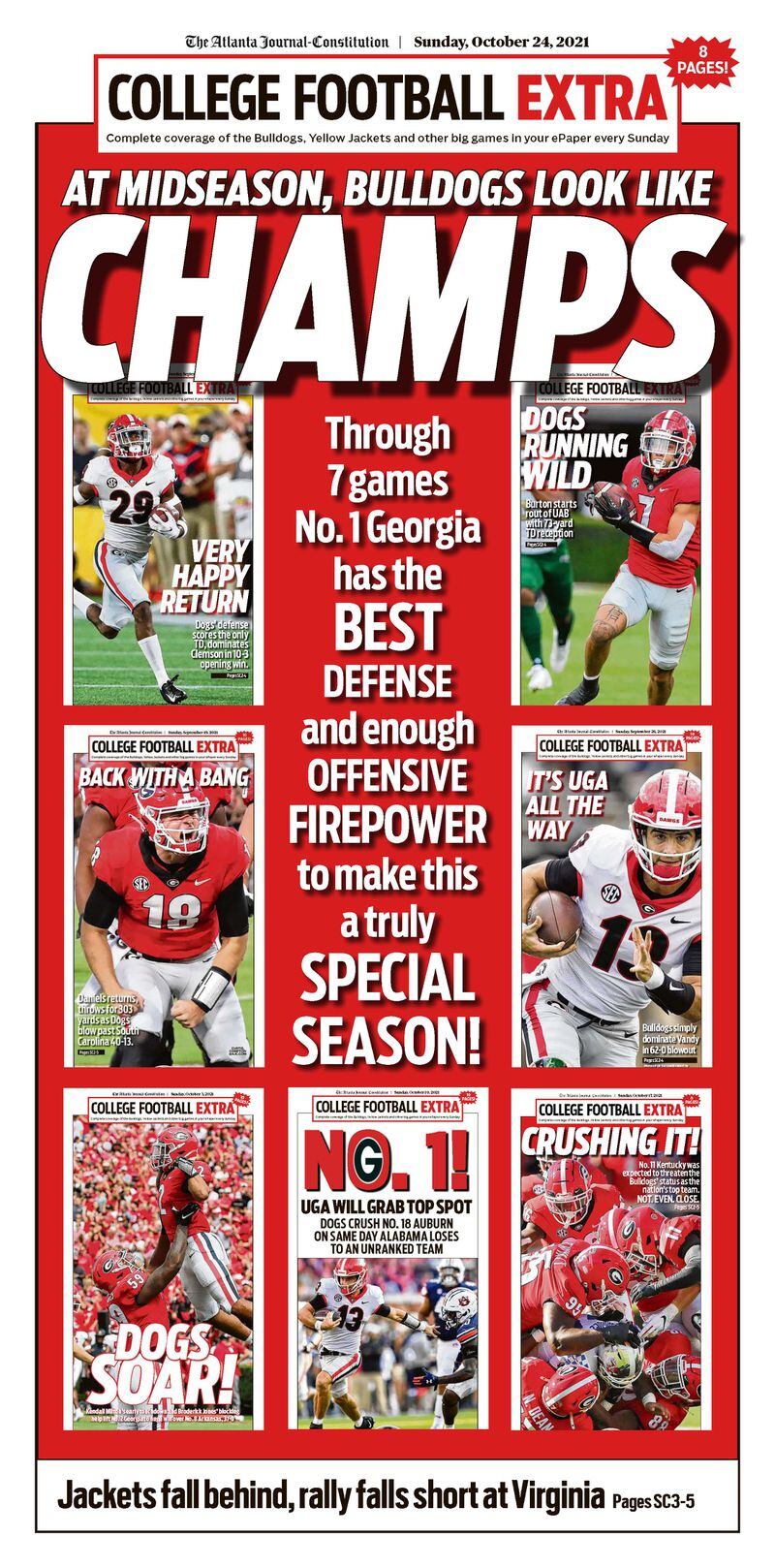 ‘Champs!’ – College Football section in today’s ePaper