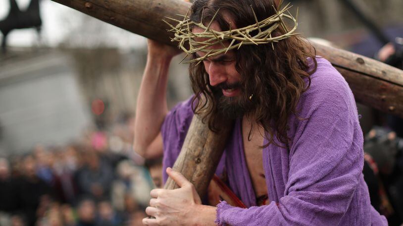 the crucifixion of jesus