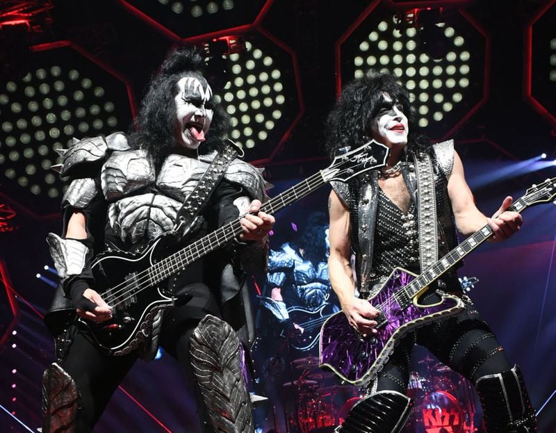 Kiss says goodbye to Atlanta with an April 7 concert at State Farm Arena. Photo: Getty Images