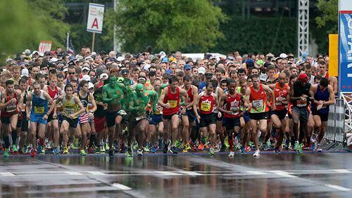 The AJC Peachtree Road Race is an Atlanta July 4 tradition.