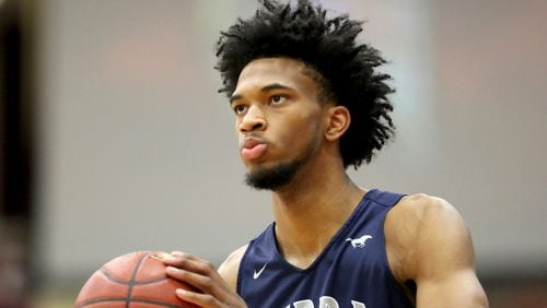 Duke’s Marvin Bagley III could be a player the Hawks target with the No. 3 overall pick. (AP Photo/Gregory Payan, File )