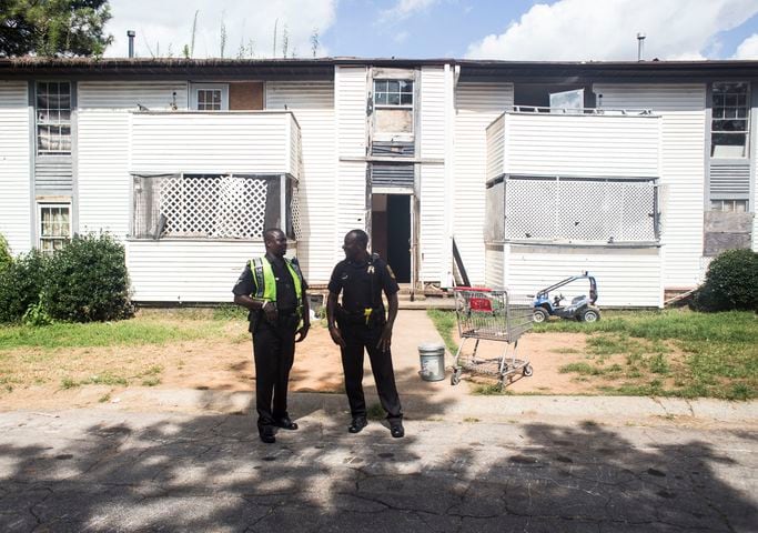 Photos: DeKalb begins tearing down squalid Brannon Hill Condominiums