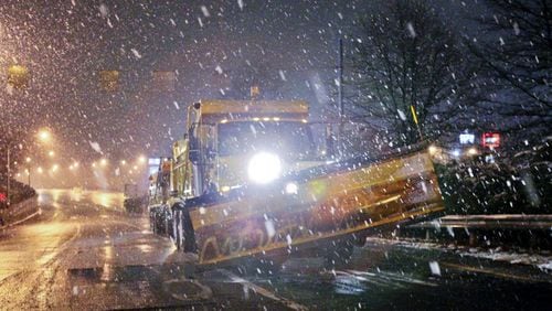 The Georgia Department of Transportation has added equipment and taken other steps to prepare for winter weather. (John Spink/jspink@ajc.com AJC File Photo)