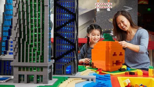 Brick-or-Treat, an event filled with spooky scenes, a goodie bag, dance party and more will be hosted at LEGOLAND Discovery Center Atlanta.
Courtesy of LEGOLAND® Discovery Center.