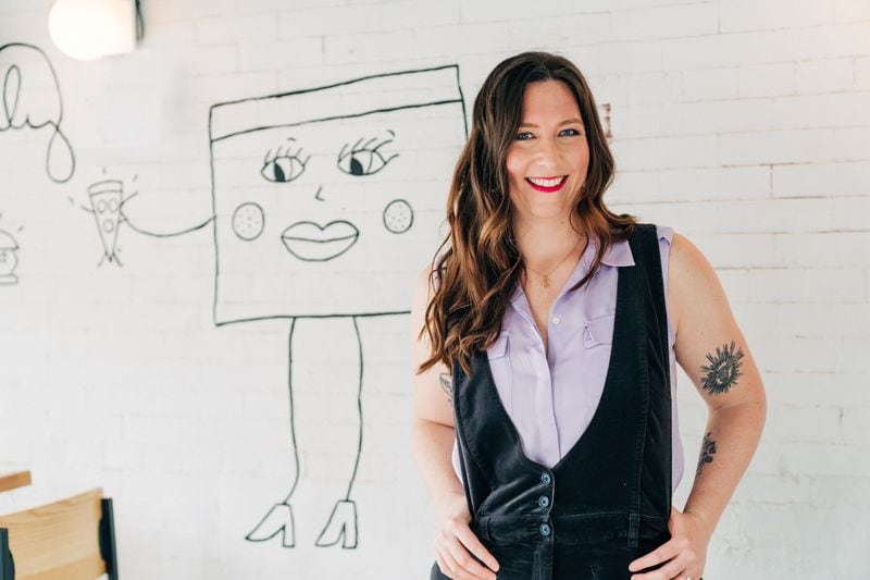 Emily Hyland is founder/partner of Emmy Squared Pizza. (Courtesy of Emmy Squared Pizza)