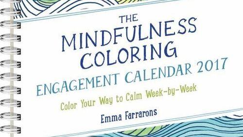 The Mindfulness Mindfulness Coloring Engagement Calendar