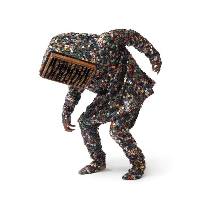 Artist Nick Cave’s “Gestalt” video still from 2012. Contributed by Jack Shainman Gallery