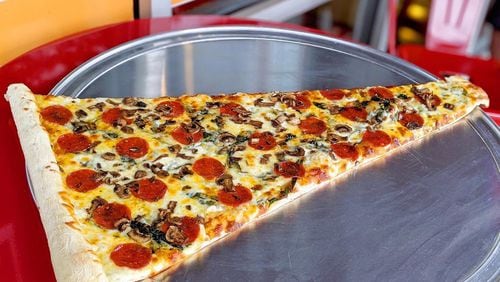 A 24-inch slice at Wild Slice in Roswell.