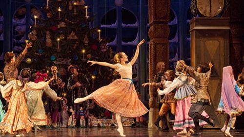 Alessa Rogers, appearing as Marya in an earlier “Atlanta Ballet’s Nutcracker” production. CONTRIBUTED BY CHARLIE MCCULLERS
