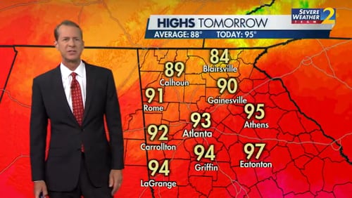 Channel 2 Action News meteorologist Brad Nitz delivers the weather forecast for Saturday, June 18, 2022.