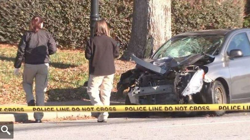 A vehicle hit and killed a worker Wednesday morning in Cobb County, police said.