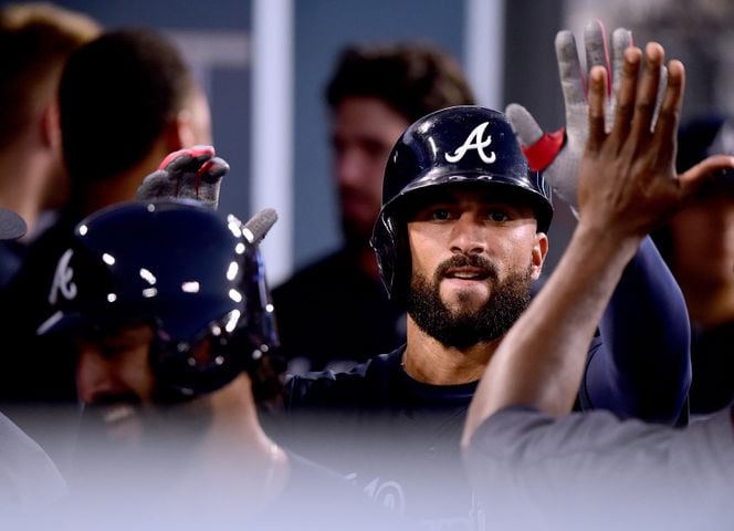 Photos: Braves seek another win over the Dodgers