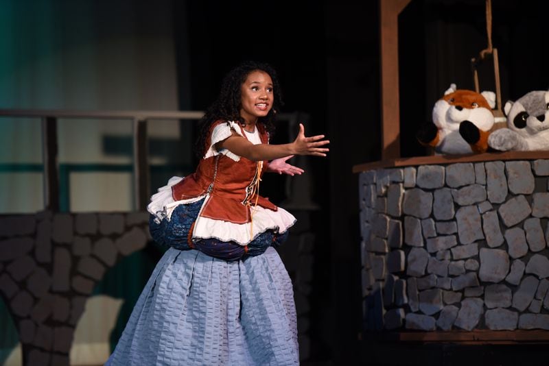 Maddy Le is nominated for best performance by a leading actress in the 2023 Georgia High School Musical Theatre Awards for her role in “Cinderella” at Providence Christian Academy in Lilburn. 
Courtesy of Providence Christian Academy.