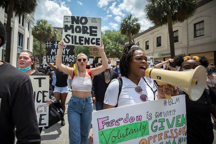 Photos: The protests in Savannah