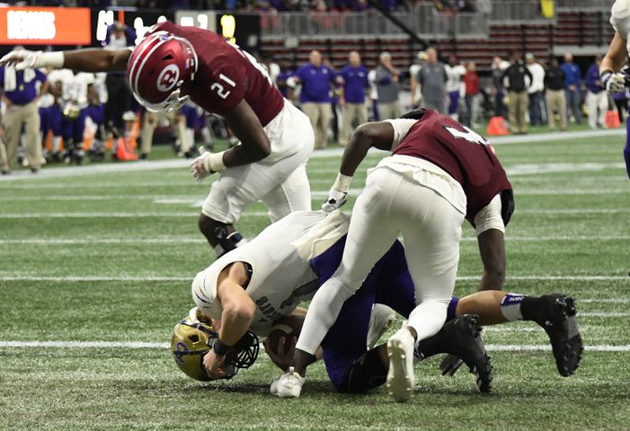 Photos: Day 1 of HS state title games at Mercedes-Benz Stadium