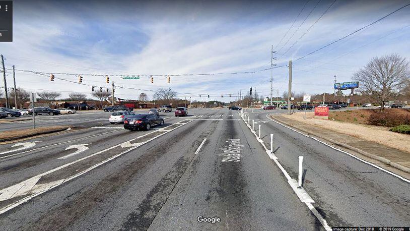 Described as the busiest and most congested intersection in Johns Creek, Medlock Bridge and State Bridge roads will be widened as an interim solution to the traffic problems. The City Council has authorized spending $300,000 to begin the right-of-way acquisition phase of the project. GOOGLE MAPS